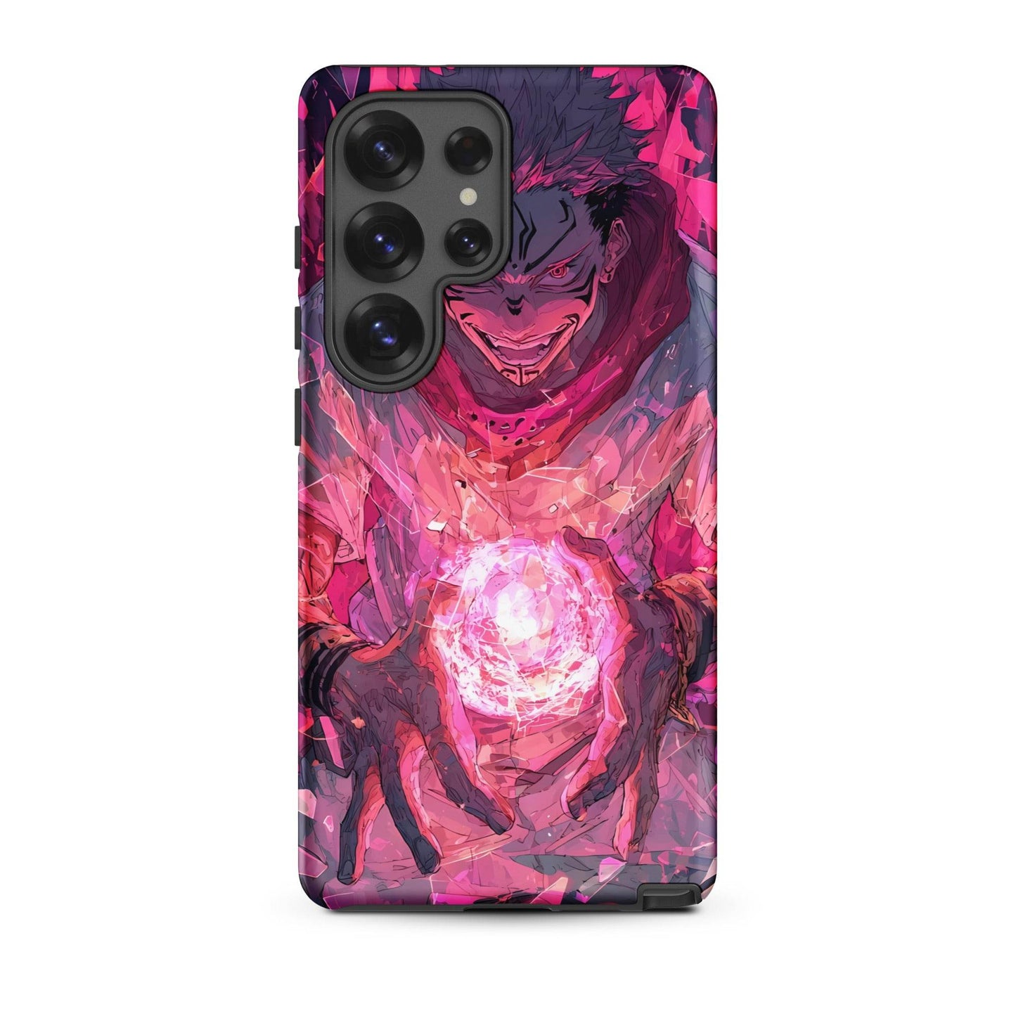 Jujutsu Kaisen Samsung Case, Ryomen Sukuna Tough Anime Case for Samsung - Chromavolt
