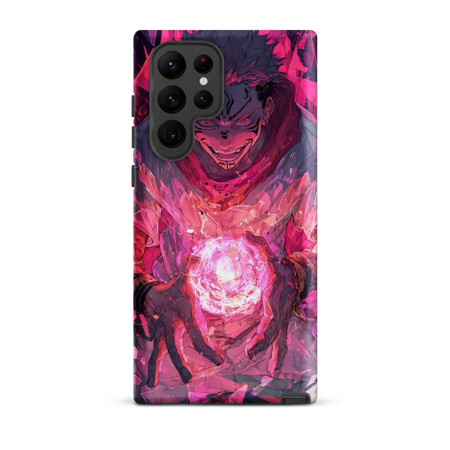 Jujutsu Kaisen Samsung Case, Ryomen Sukuna Tough Anime Case for Samsung - Chromavolt