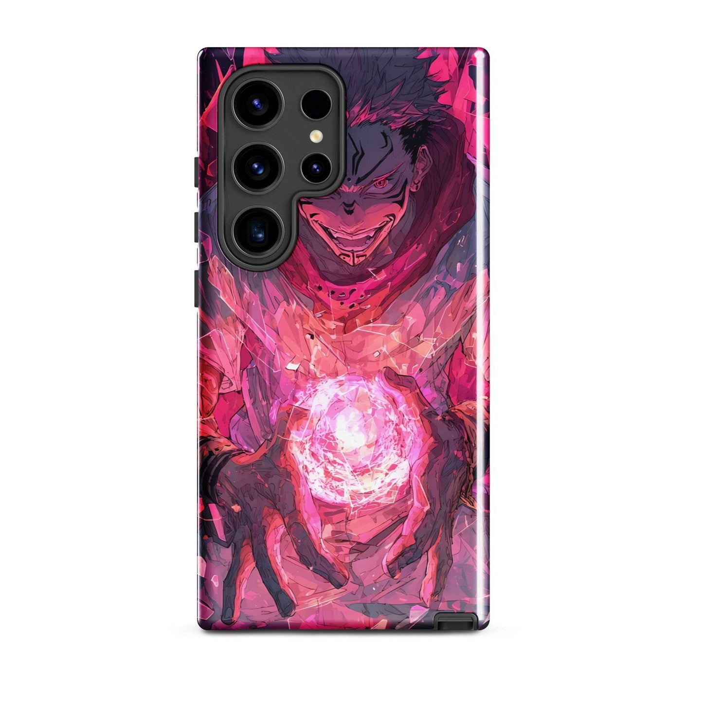 Jujutsu Kaisen Samsung Case, Ryomen Sukuna Tough Anime Case for Samsung - Chromavolt