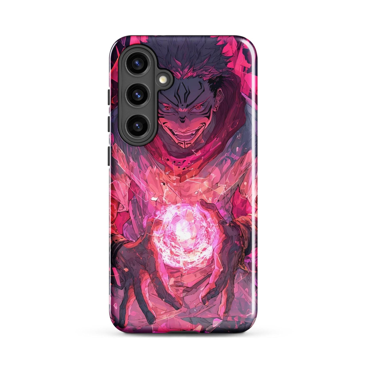 Jujutsu Kaisen Samsung Case, Ryomen Sukuna Tough Anime Case for Samsung - Chromavolt