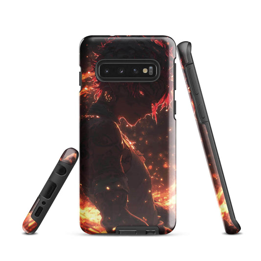 Kaelen, The Emberheart, Original Anime Character Tough case for Samsung® - Chromavolt