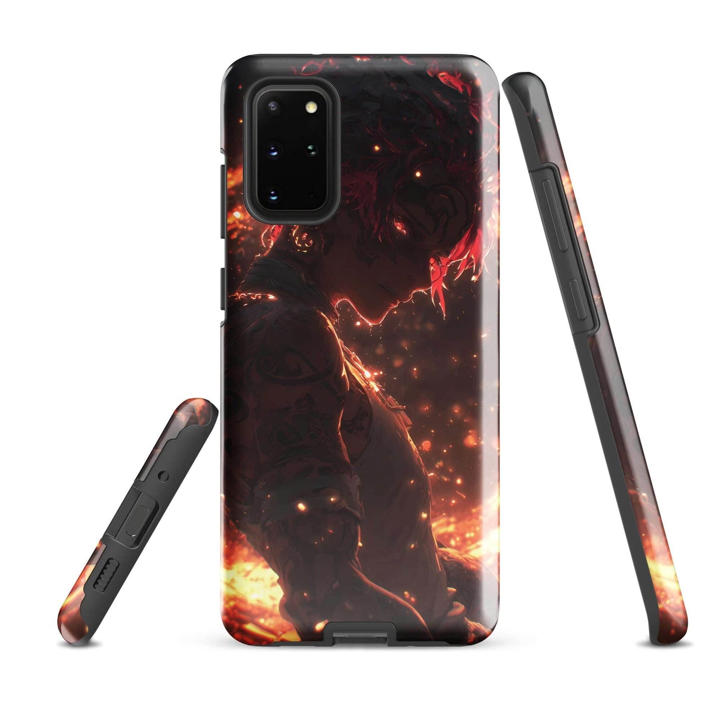 Kaelen, The Emberheart, Original Anime Character Tough case for Samsung® - Chromavolt