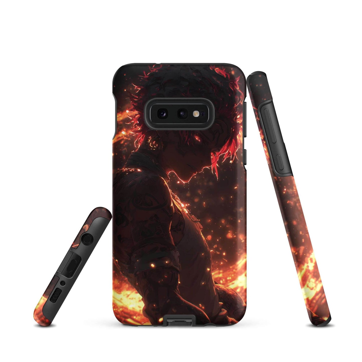 Kaelen, The Emberheart, Original Anime Character Tough case for Samsung® - Chromavolt