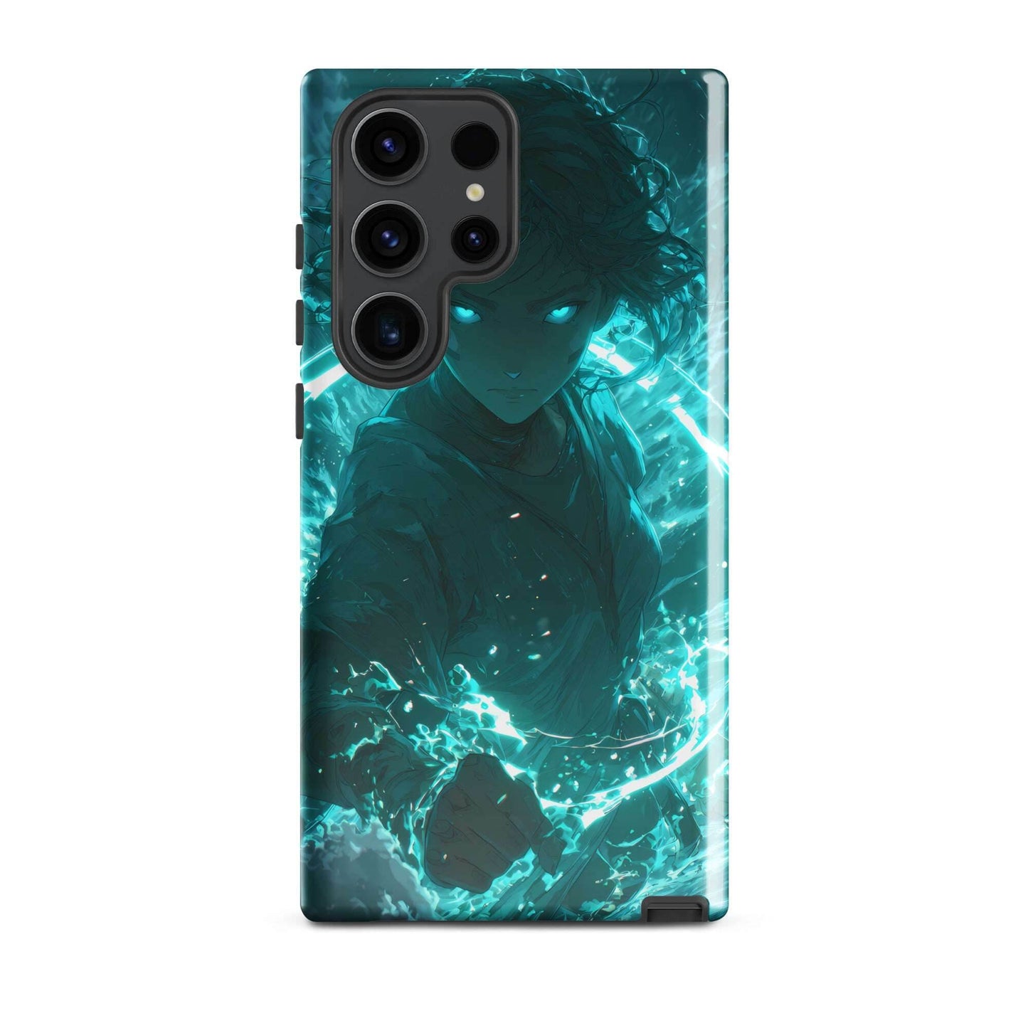 Lyra the Tidal Weaver, Original Anime Art Character, Tough case for Samsung - Chromavolt