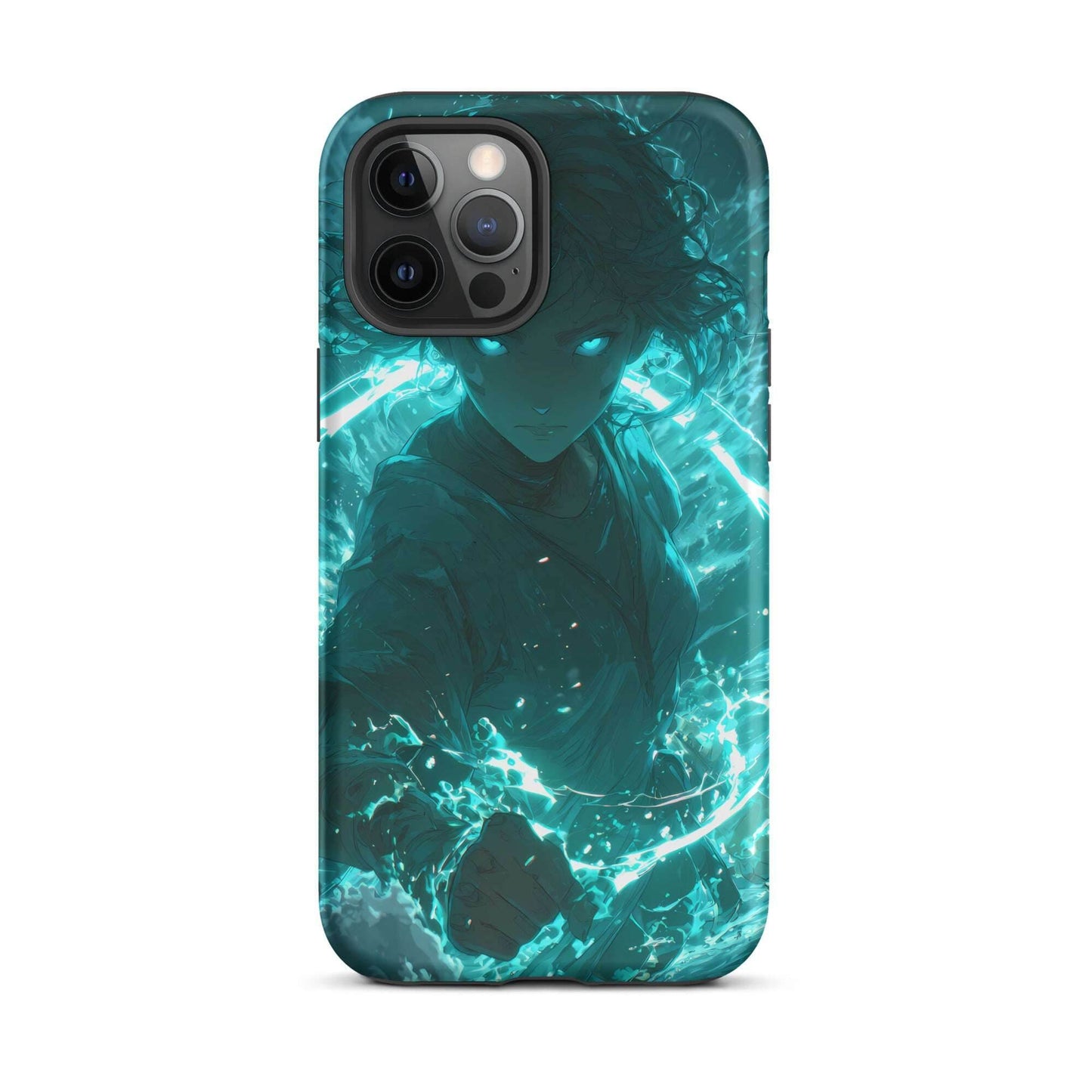 Lyra the Tidal Weaver, Original Anime Character Art Tough Case for iPhone - Chromavolt