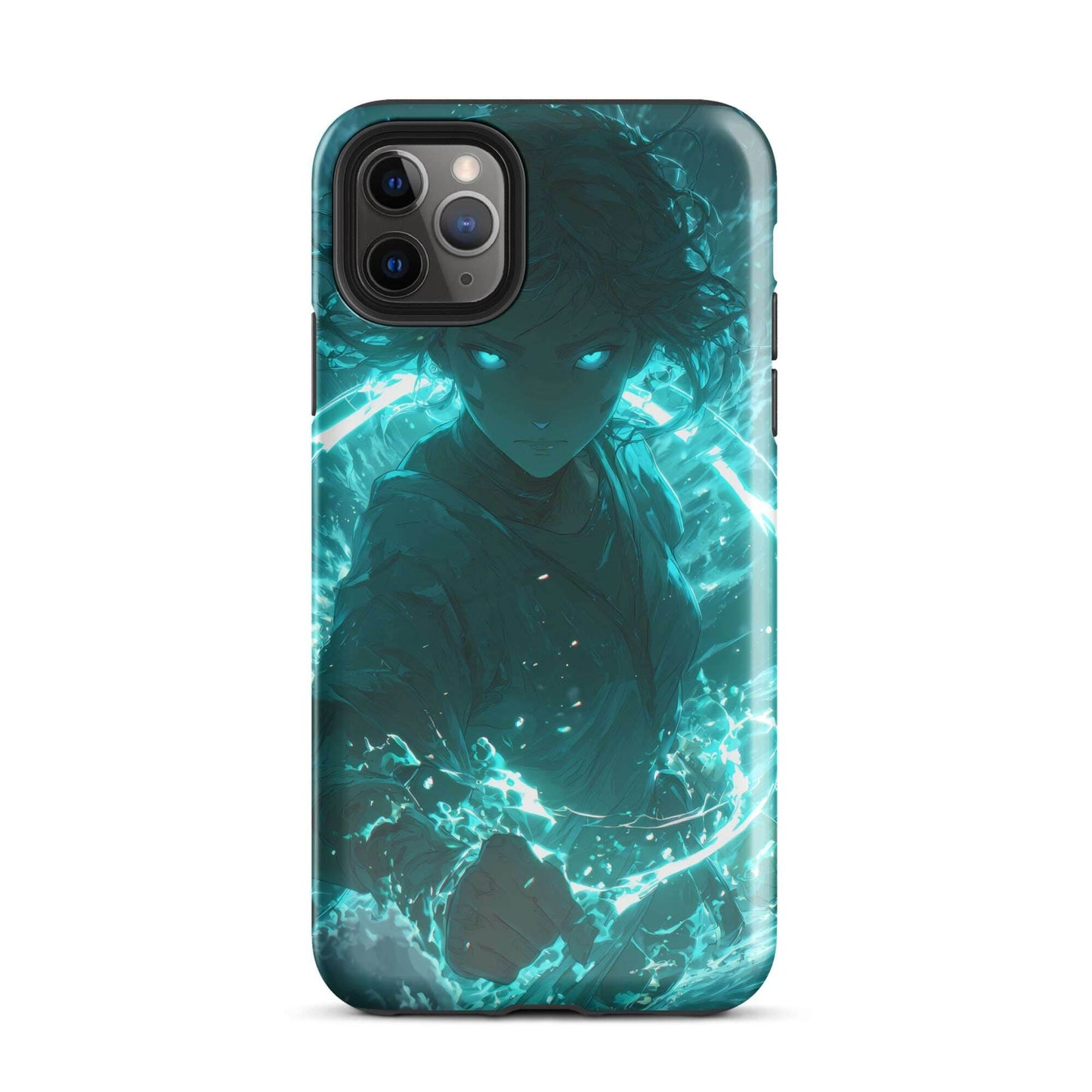 Lyra the Tidal Weaver, Original Anime Character Art Tough Case for iPhone - Chromavolt