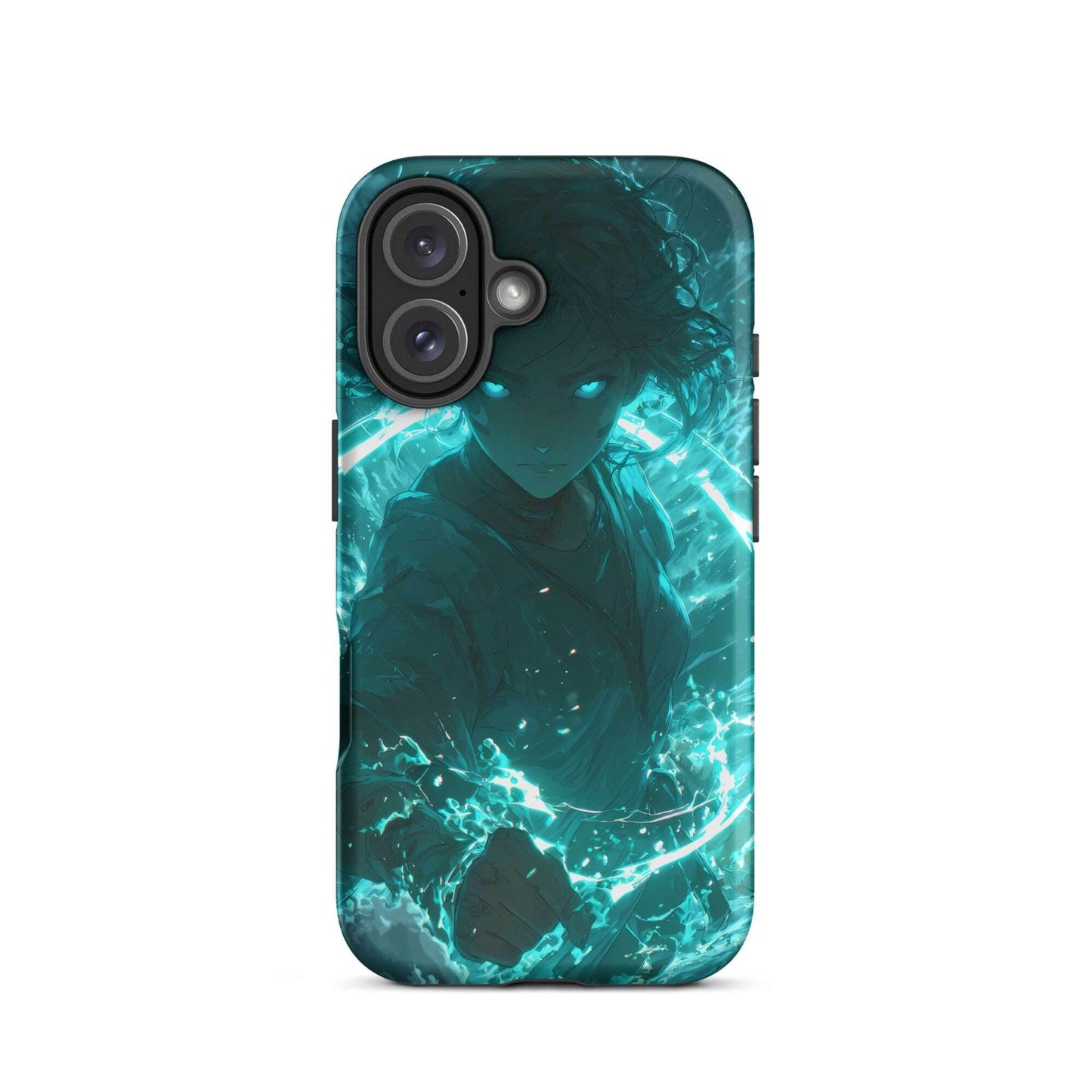 Lyra the Tidal Weaver, Original Anime Character Art Tough Case for iPhone - Chromavolt