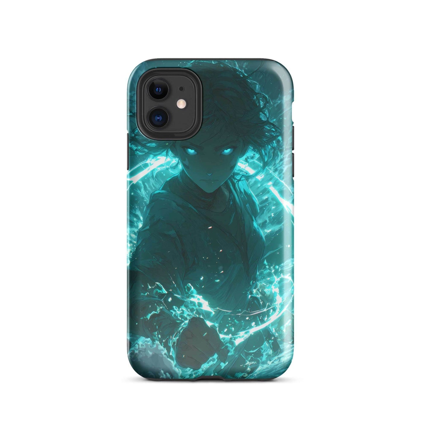 Lyra the Tidal Weaver, Original Anime Character Art Tough Case for iPhone - Chromavolt