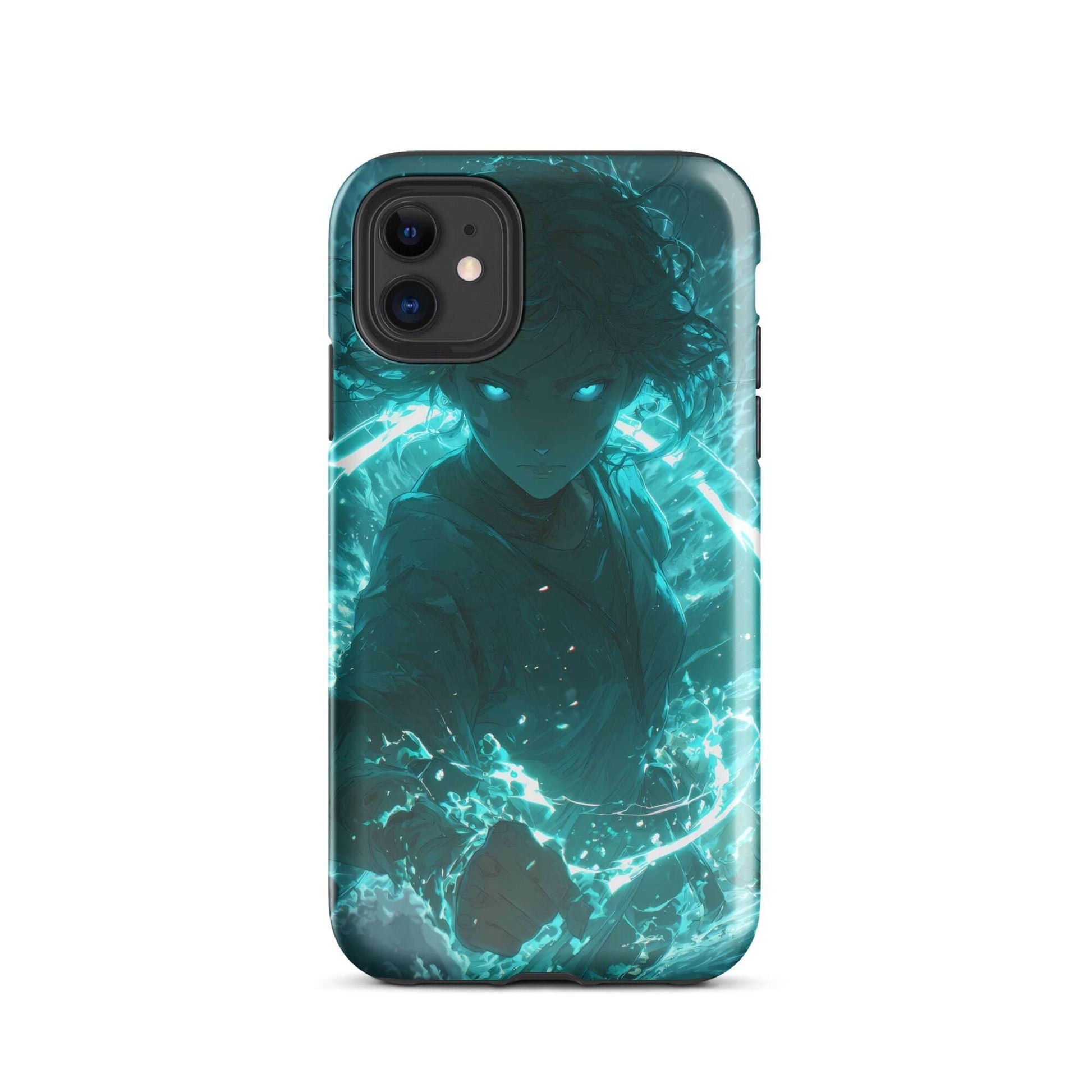 Lyra the Tidal Weaver, Original Anime Character Art Tough Case for iPhone - Chromavolt