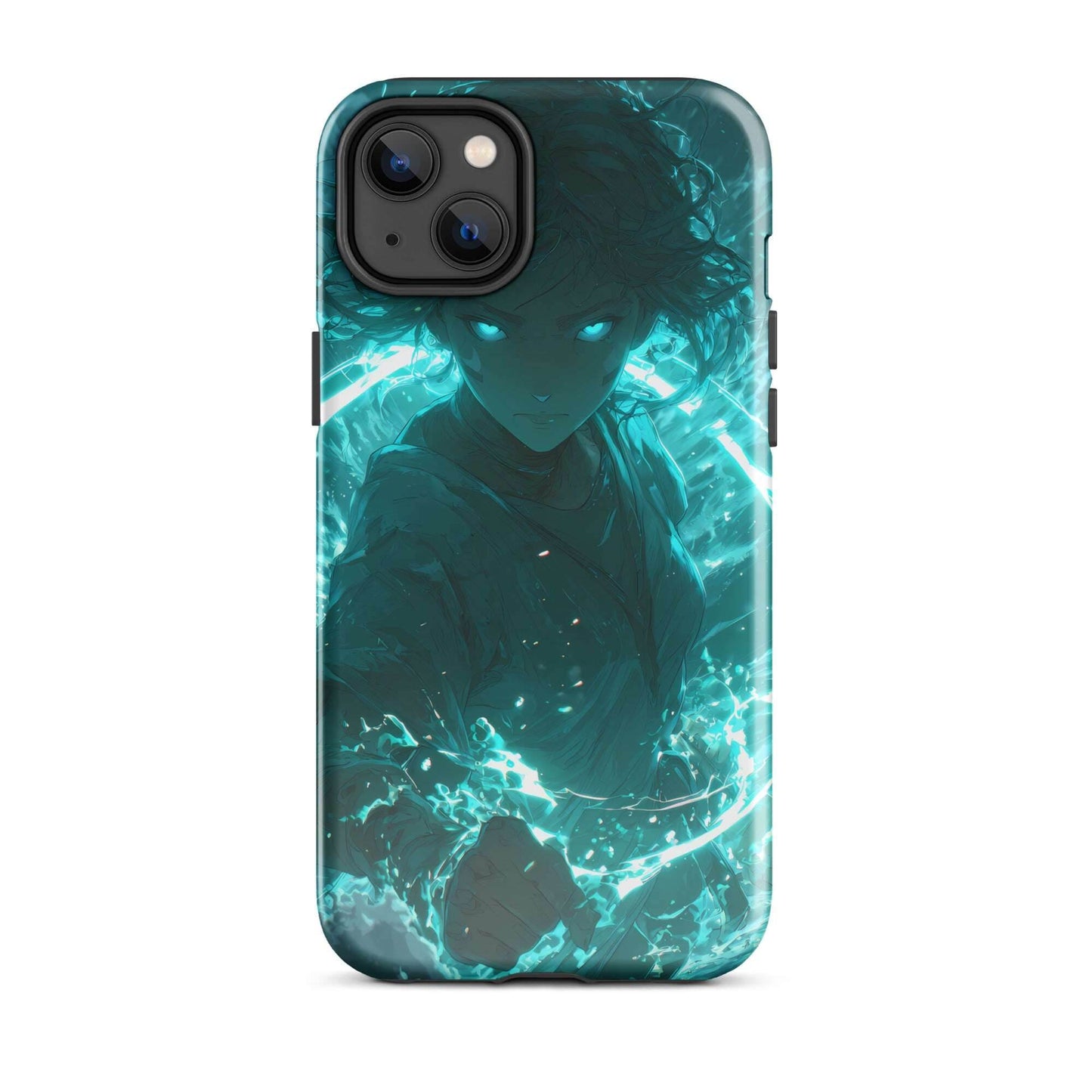 Lyra the Tidal Weaver, Original Anime Character Art Tough Case for iPhone - Chromavolt