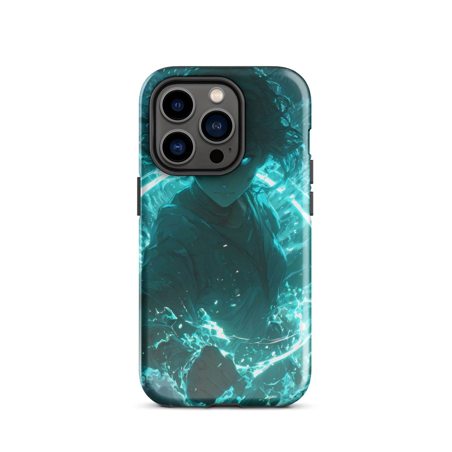 Lyra the Tidal Weaver, Original Anime Character Art Tough Case for iPhone - Chromavolt