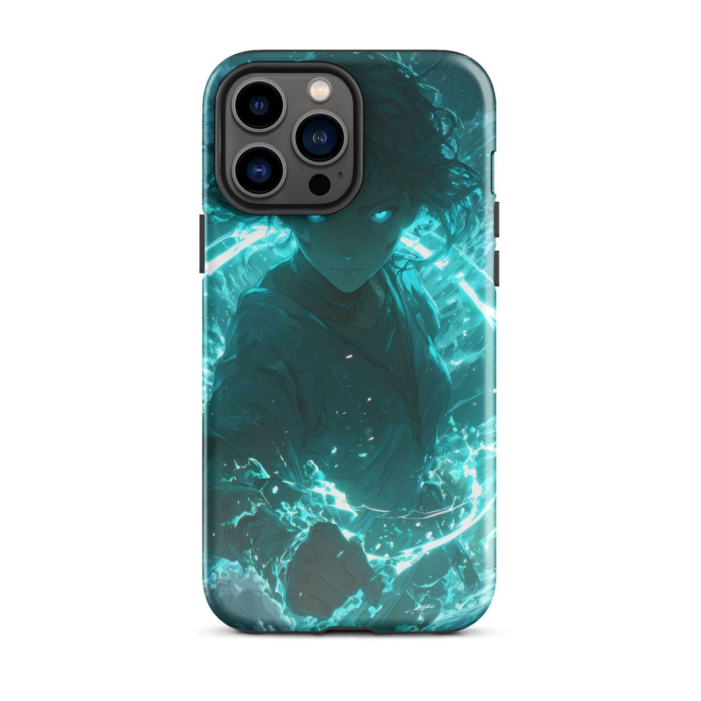 Lyra the Tidal Weaver, Original Anime Character Art Tough Case for iPhone - Chromavolt