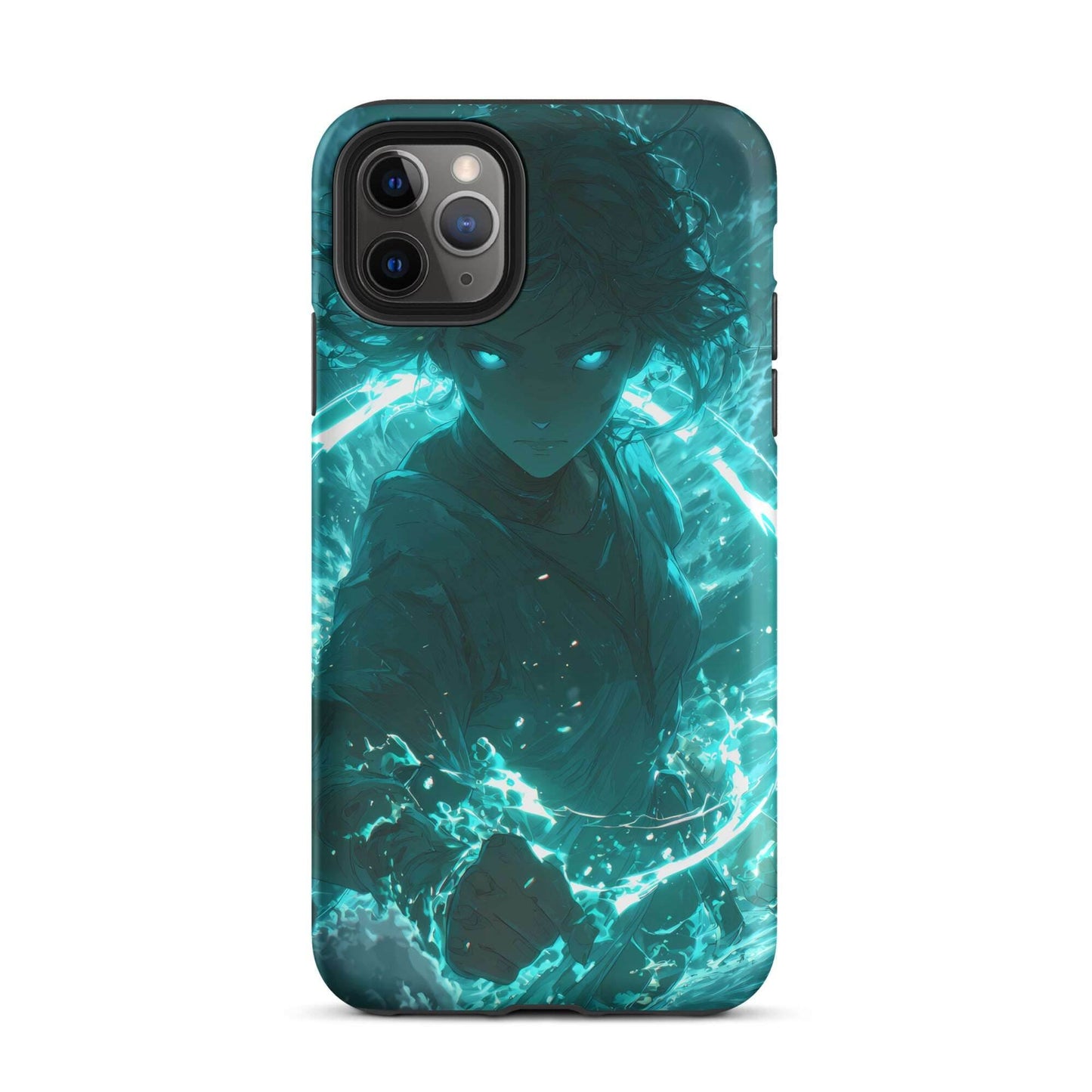 Lyra the Tidal Weaver, Original Anime Character Art Tough Case for iPhone - Chromavolt
