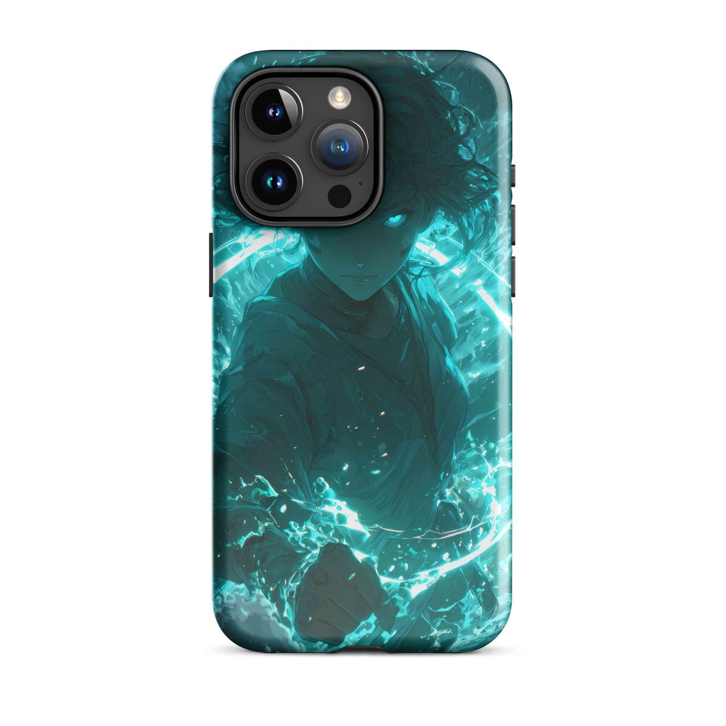 Lyra the Tidal Weaver, Original Anime Character Art Tough Case for iPhone - Chromavolt