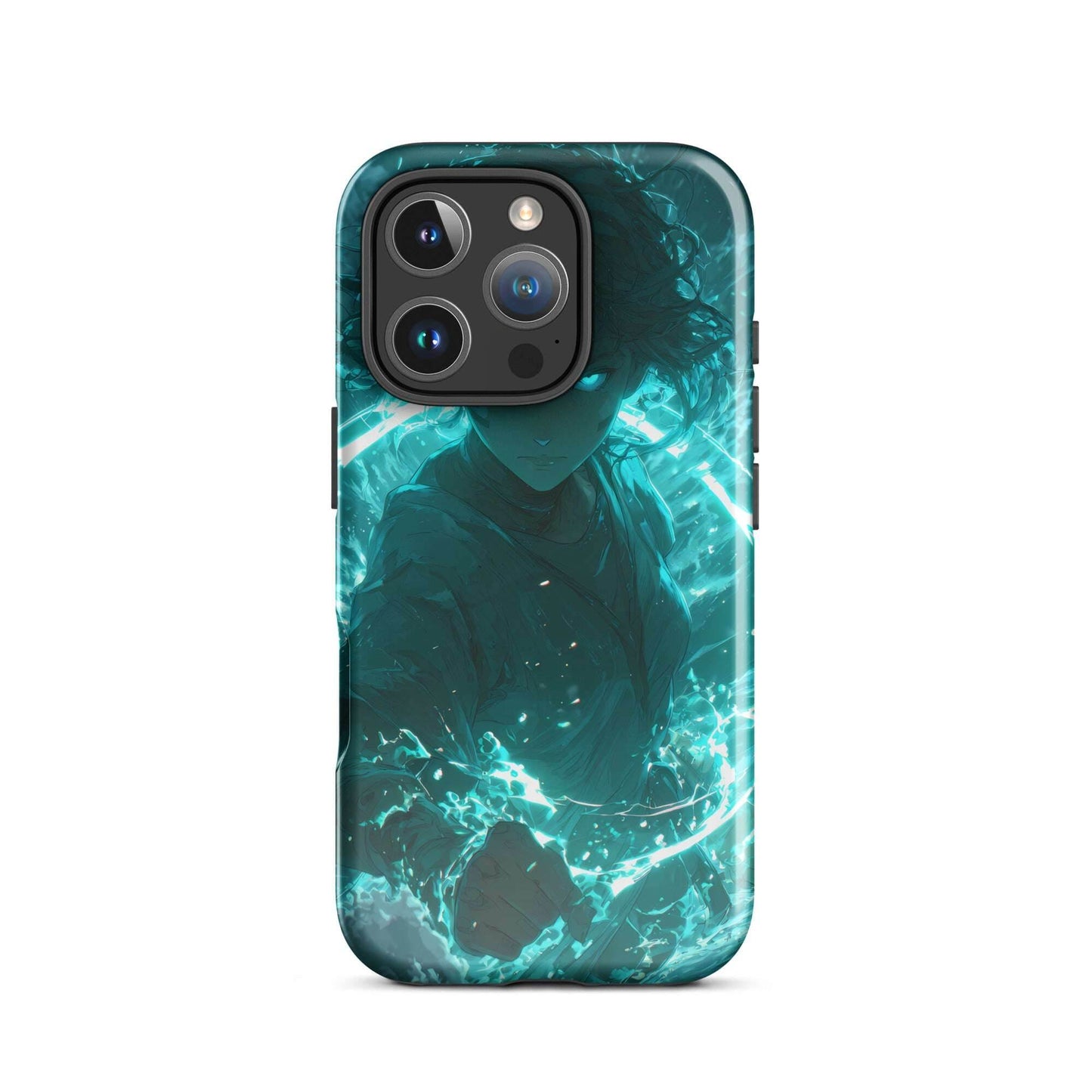 Lyra the Tidal Weaver, Original Anime Character Art Tough Case for iPhone - Chromavolt