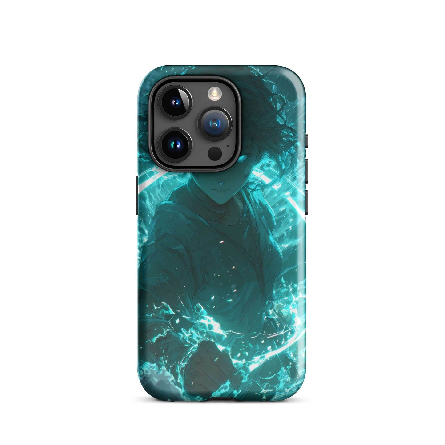 Lyra the Tidal Weaver, Original Anime Character Art Tough Case for iPhone - Chromavolt