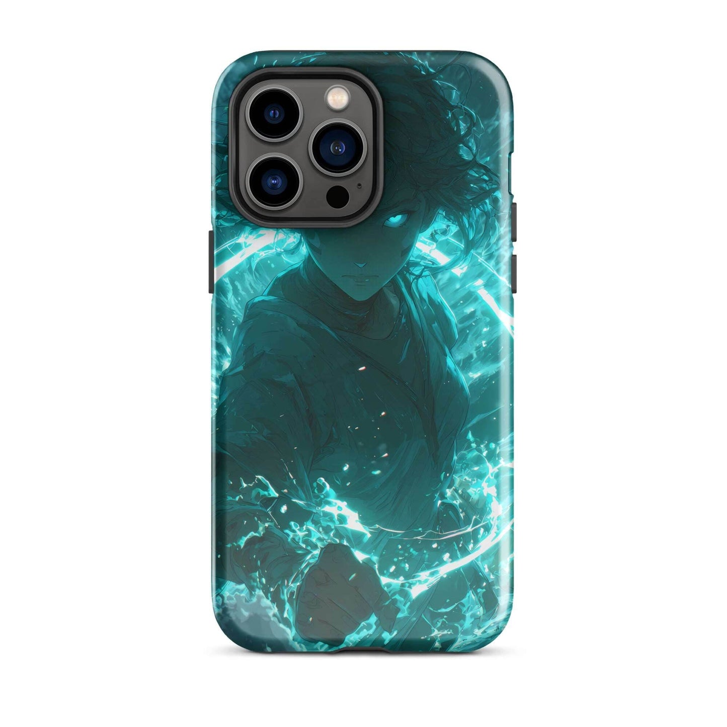 Lyra the Tidal Weaver, Original Anime Character Art Tough Case for iPhone - Chromavolt