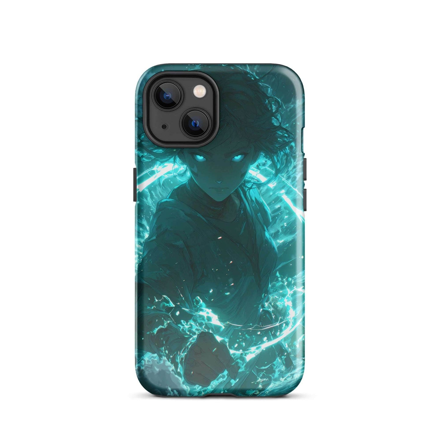 Lyra the Tidal Weaver, Original Anime Character Art Tough Case for iPhone - Chromavolt