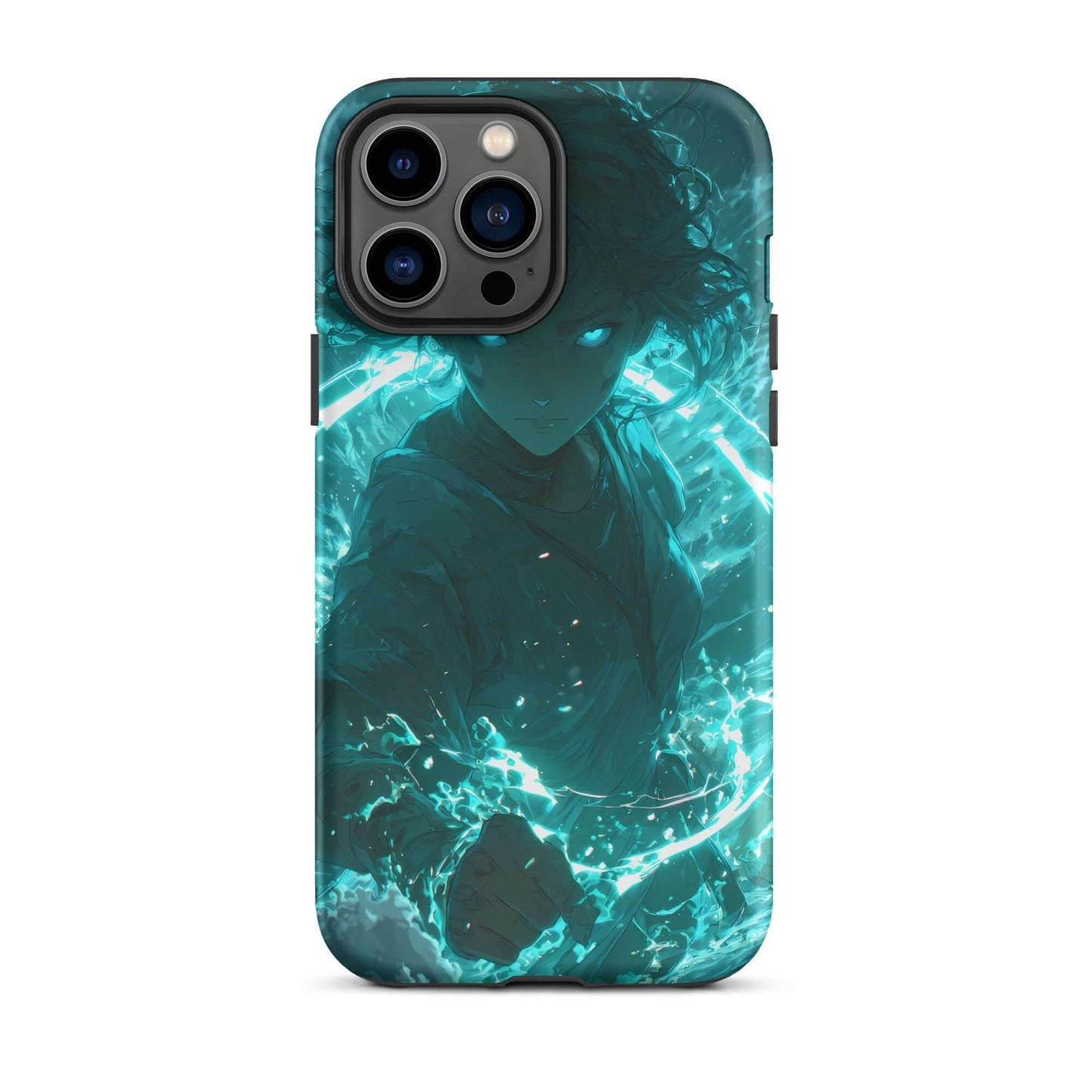 Lyra the Tidal Weaver, Original Anime Character Art Tough Case for iPhone - Chromavolt