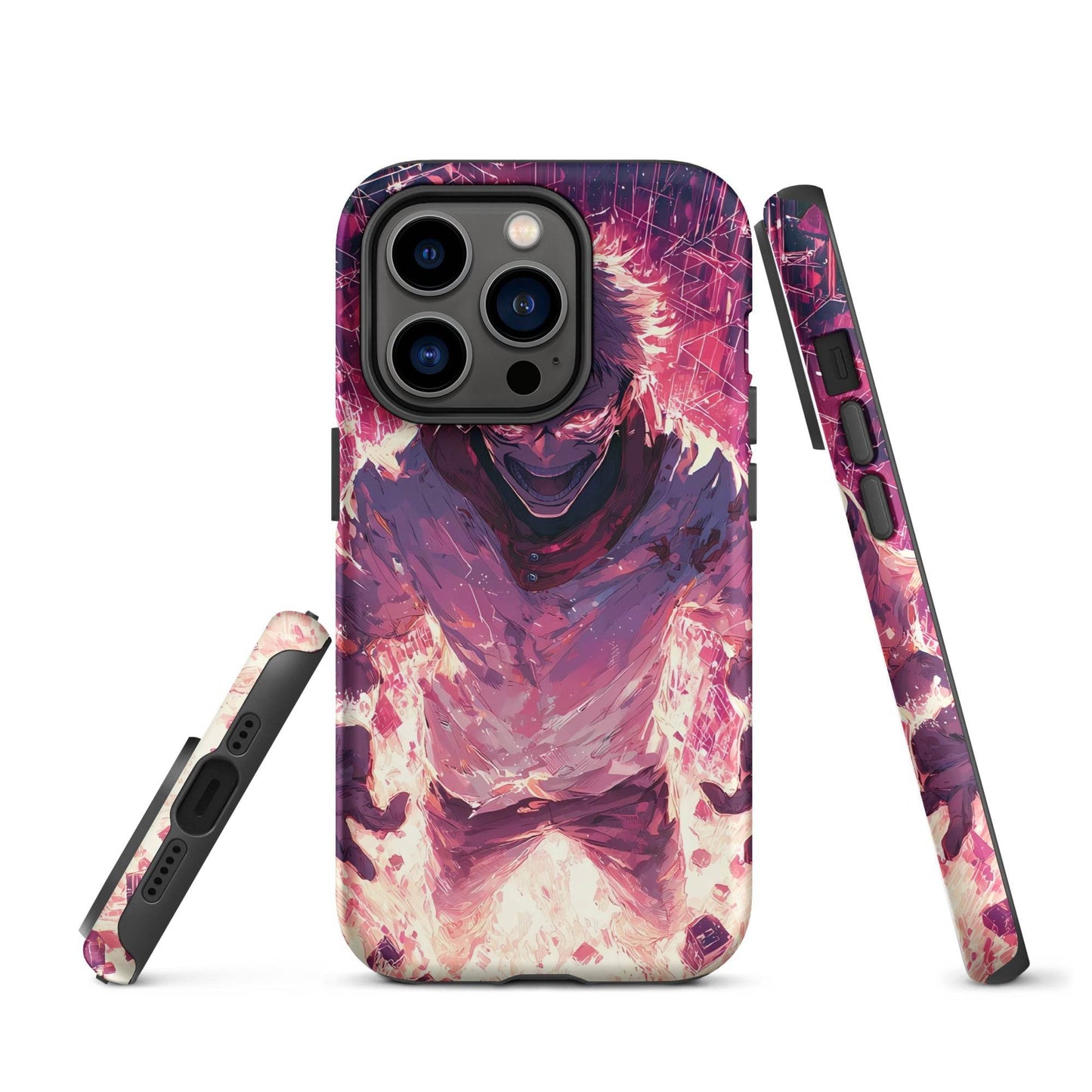 Ryomen Sukuna iPhone Case, Jujutsu Kaisen Anime Fan Art, Tough Case for iPhone - Chromavolt