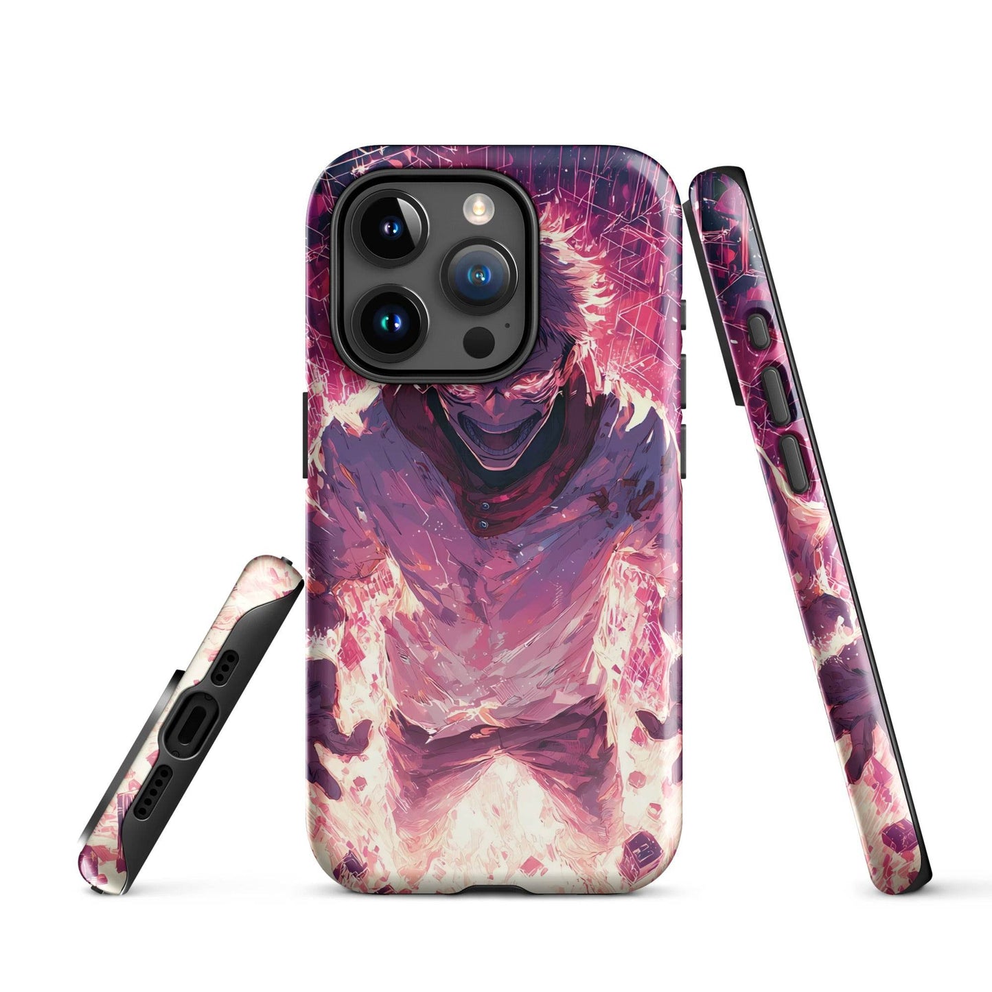 Ryomen Sukuna iPhone Case, Jujutsu Kaisen Anime Fan Art, Tough Case for iPhone - Chromavolt
