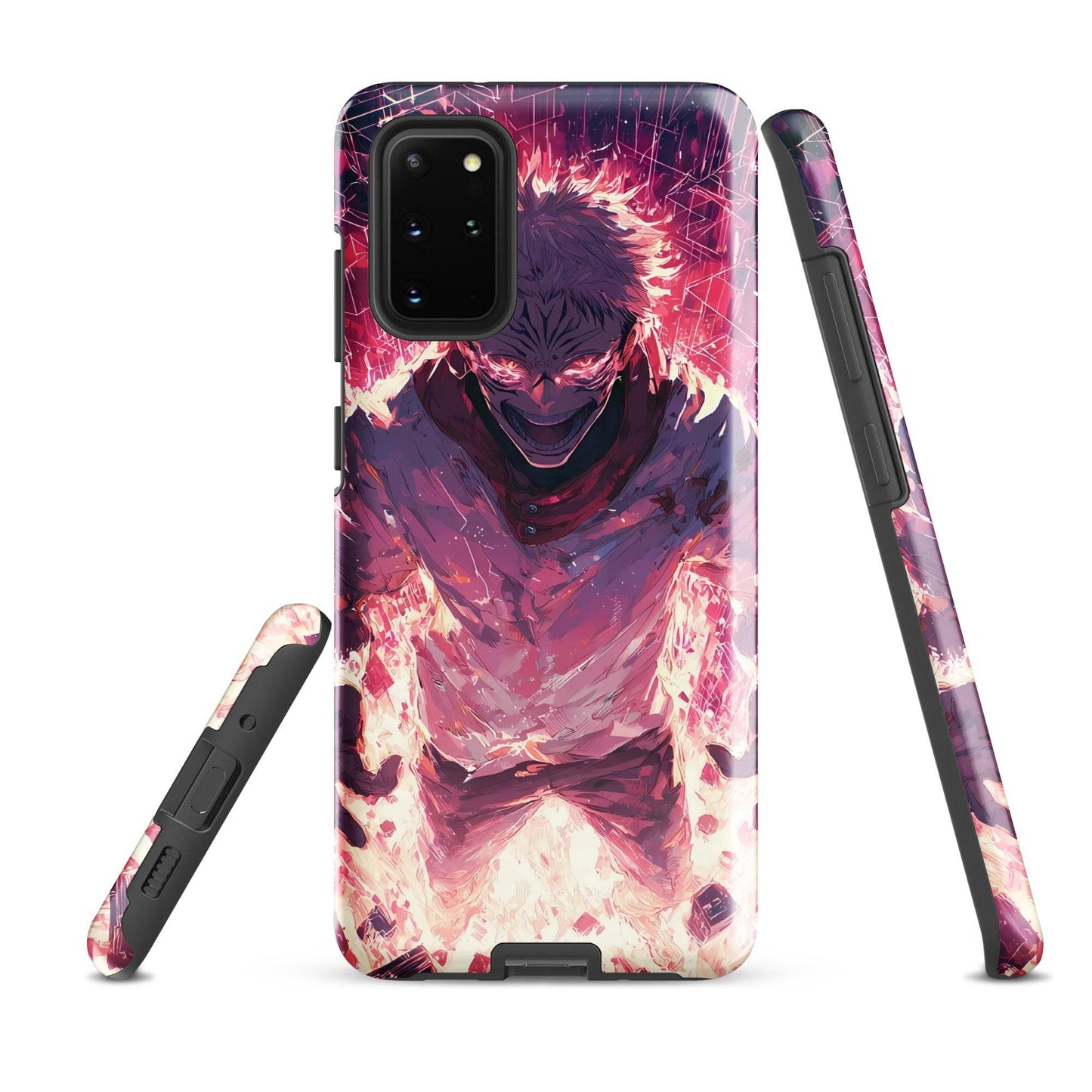 Ryomen Sukuna Samsung Phone Case, Jujutsu Kaisen Anime Fan Art - Chromavolt
