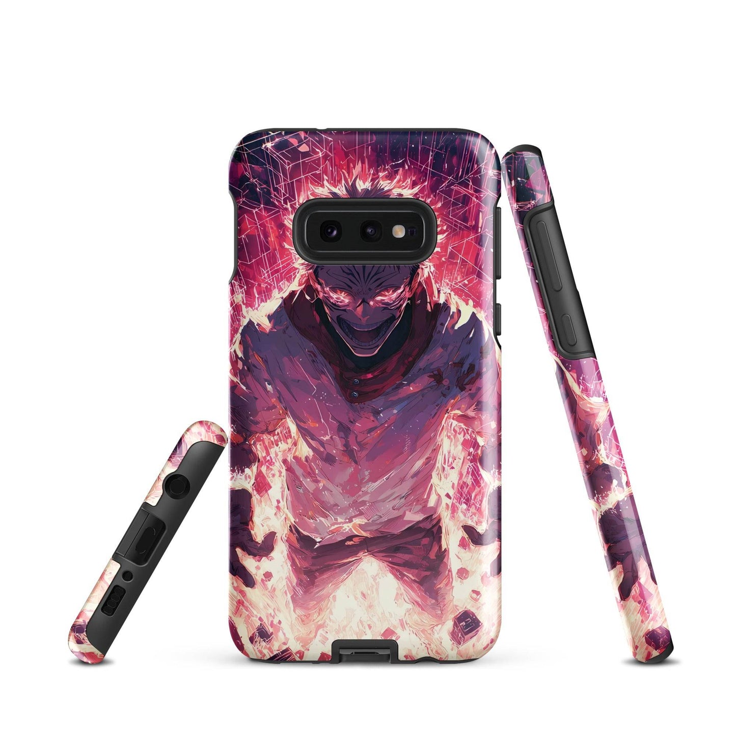 Ryomen Sukuna Samsung Phone Case, Jujutsu Kaisen Anime Fan Art - Chromavolt