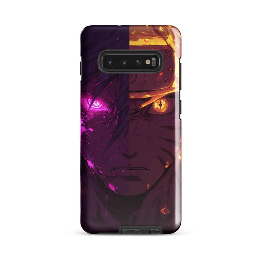 Sasuke Uchiha and Naruto Uzumaki, Naruto Shippuden Anime Tough case for Samsung - Chromavolt