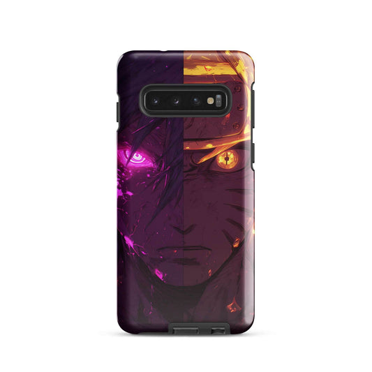 Sasuke Uchiha and Naruto Uzumaki, Naruto Shippuden Anime Tough case for Samsung - Chromavolt