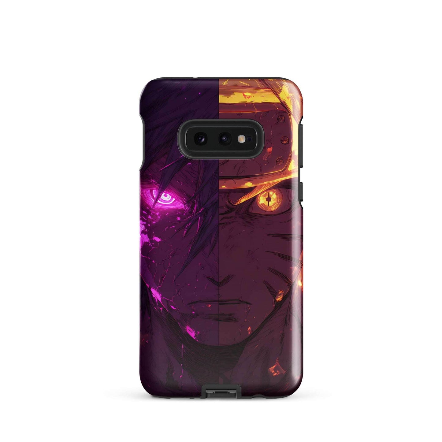Sasuke Uchiha and Naruto Uzumaki, Naruto Shippuden Anime Tough case for Samsung - Chromavolt