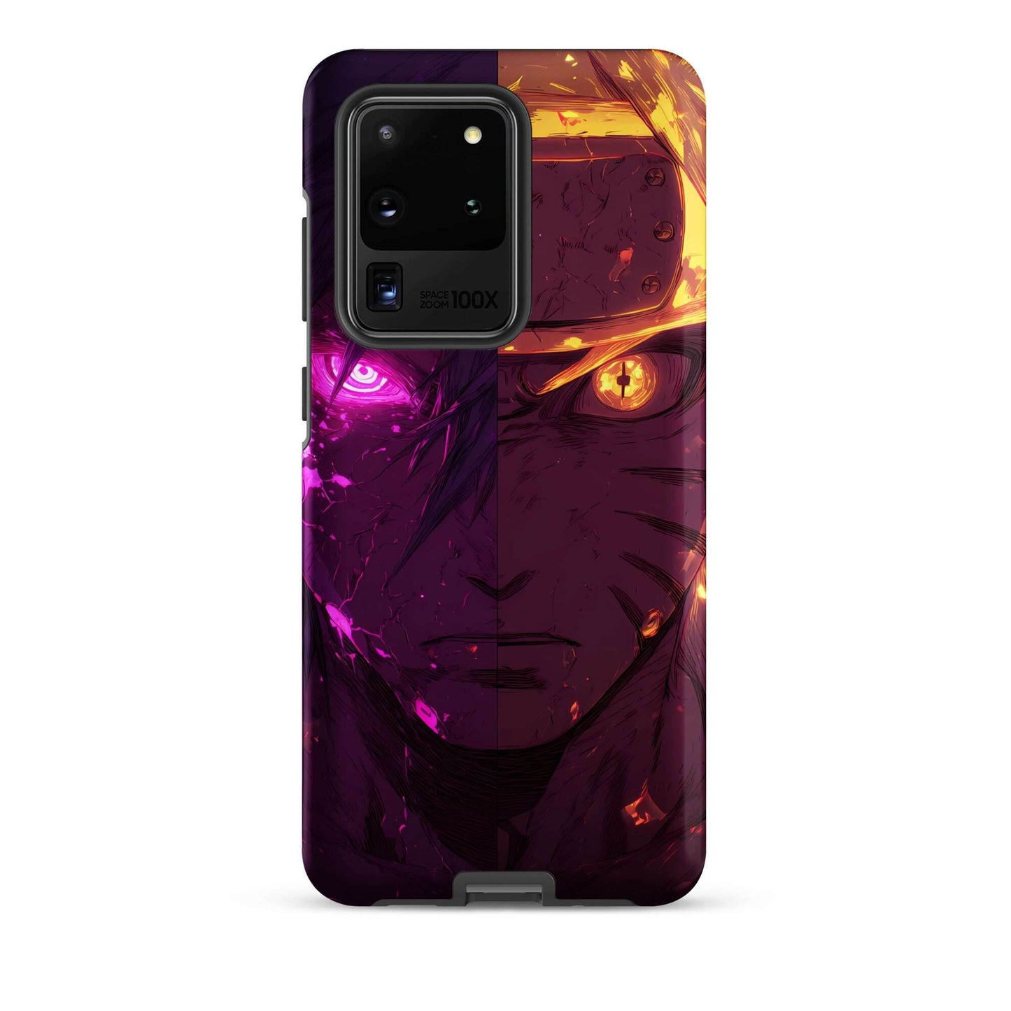 Sasuke Uchiha and Naruto Uzumaki, Naruto Shippuden Anime Tough case for Samsung - Chromavolt