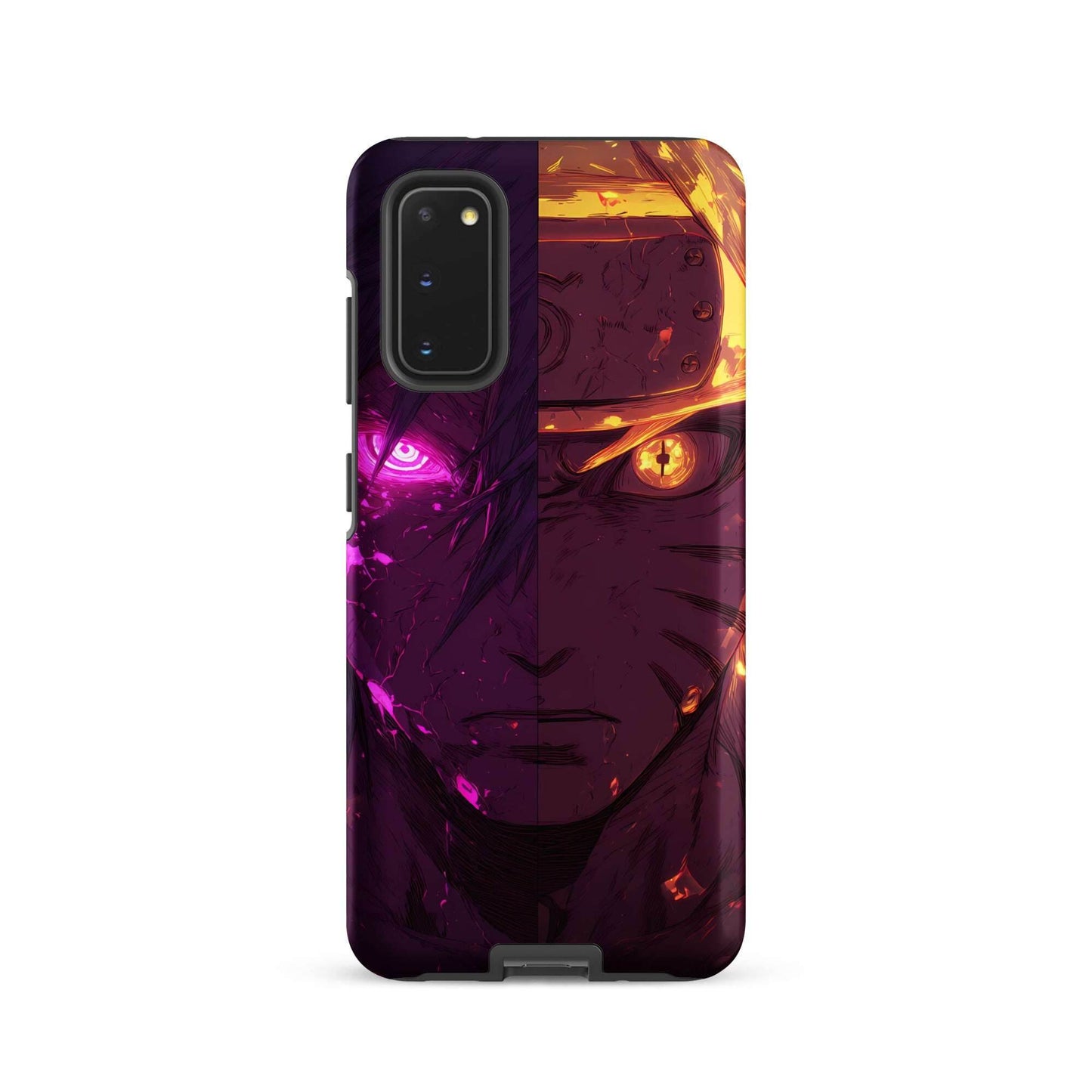 Sasuke Uchiha and Naruto Uzumaki, Naruto Shippuden Anime Tough case for Samsung - Chromavolt