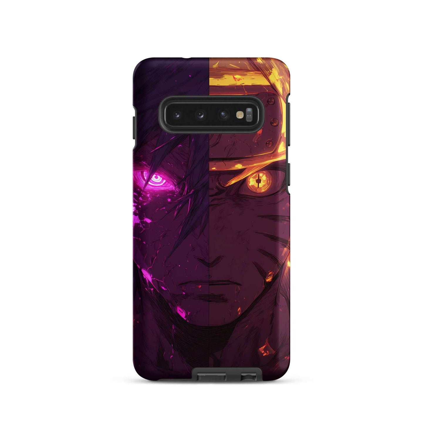 Sasuke Uchiha and Naruto Uzumaki, Naruto Shippuden Anime Tough case for Samsung - Chromavolt