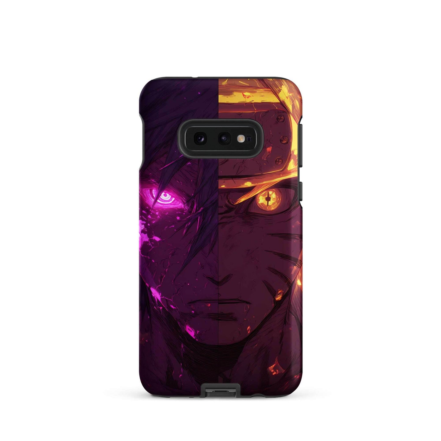 Sasuke Uchiha and Naruto Uzumaki, Naruto Shippuden Anime Tough case for Samsung - Chromavolt