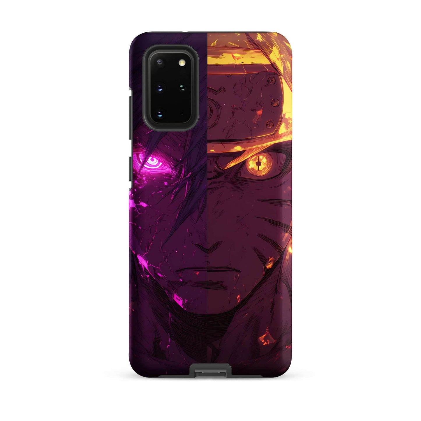 Sasuke Uchiha and Naruto Uzumaki, Naruto Shippuden Anime Tough case for Samsung - Chromavolt