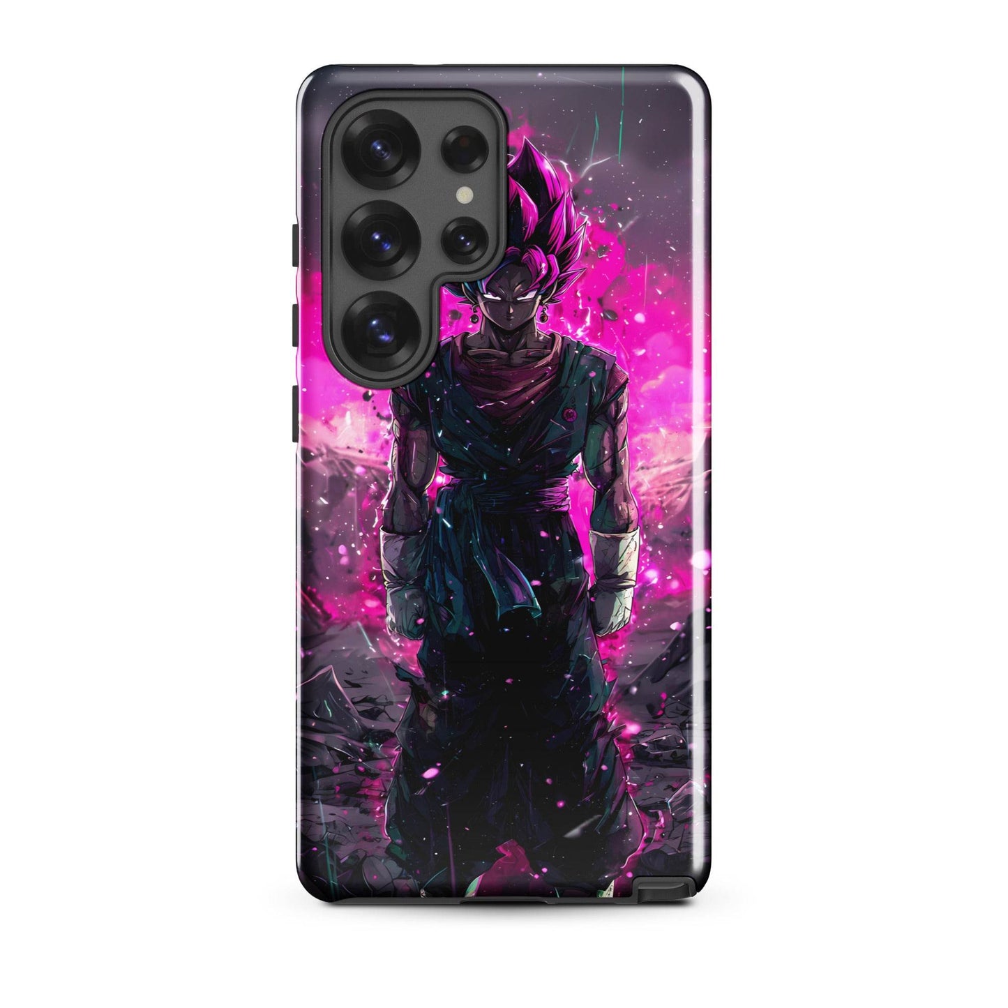 Super Saiyan Blue and Pink Rose Vegito, Dragon Ball Super Anime Fan Art Tough case for Samsung® - Chromavolt