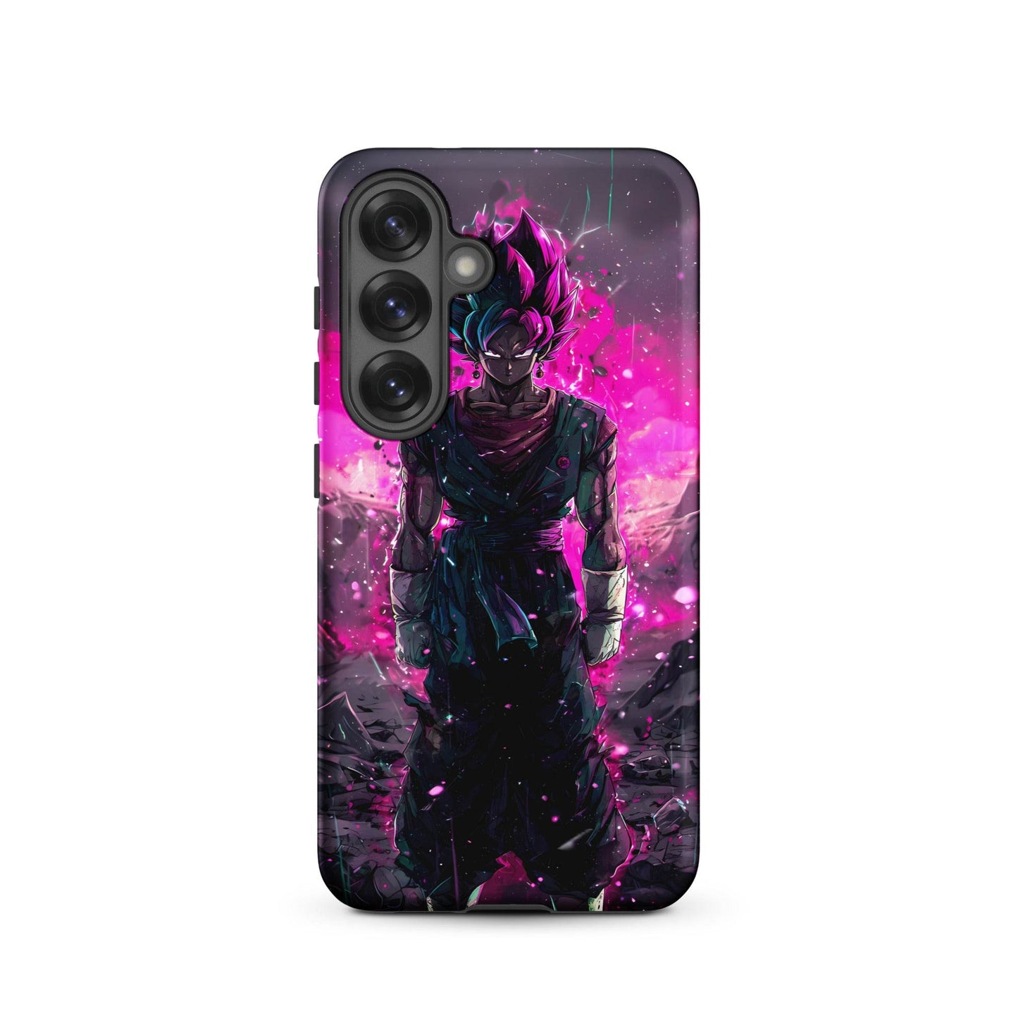 Super Saiyan Blue and Pink Rose Vegito, Dragon Ball Super Anime Fan Art Tough case for Samsung® - Chromavolt
