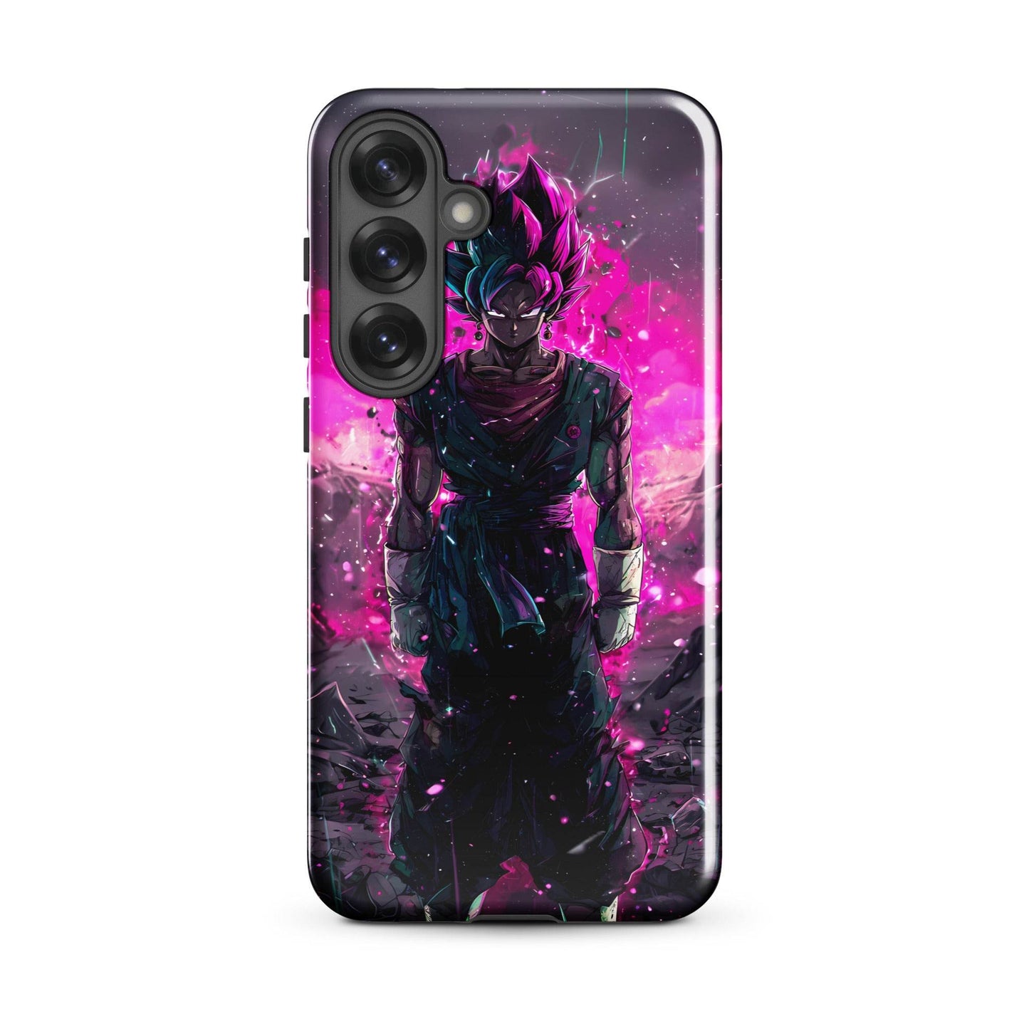 Super Saiyan Blue and Pink Rose Vegito, Dragon Ball Super Anime Fan Art Tough case for Samsung® - Chromavolt