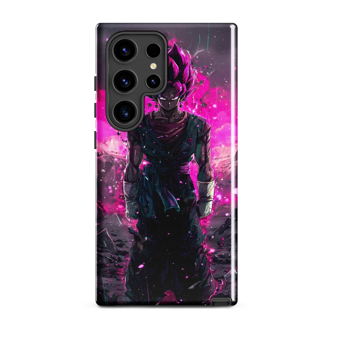 Super Saiyan Blue and Pink Rose Vegito, Dragon Ball Super Anime Fan Art Tough case for Samsung® - Chromavolt