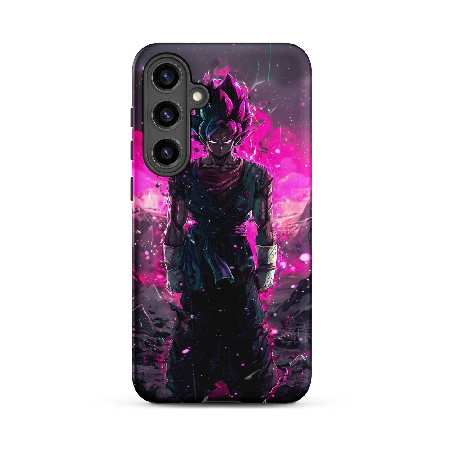 Super Saiyan Blue and Pink Rose Vegito, Dragon Ball Super Anime Fan Art Tough case for Samsung® - Chromavolt