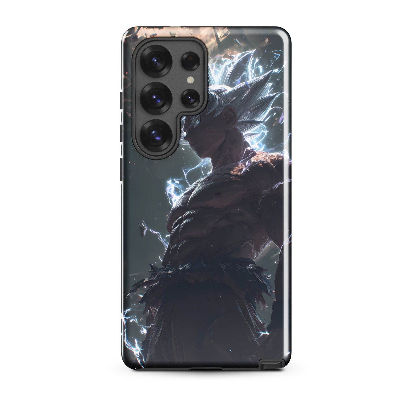 Super Saiyan Ultra Instinct Goku, Dragon Ball Z Super Tough case for Samsung - Chromavolt