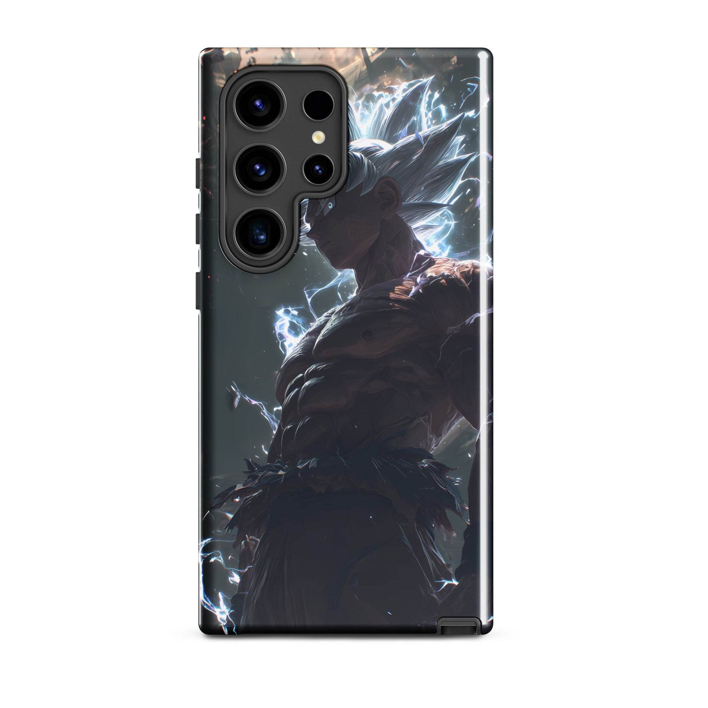 Super Saiyan Ultra Instinct Goku, Dragon Ball Z Super Tough case for Samsung - Chromavolt