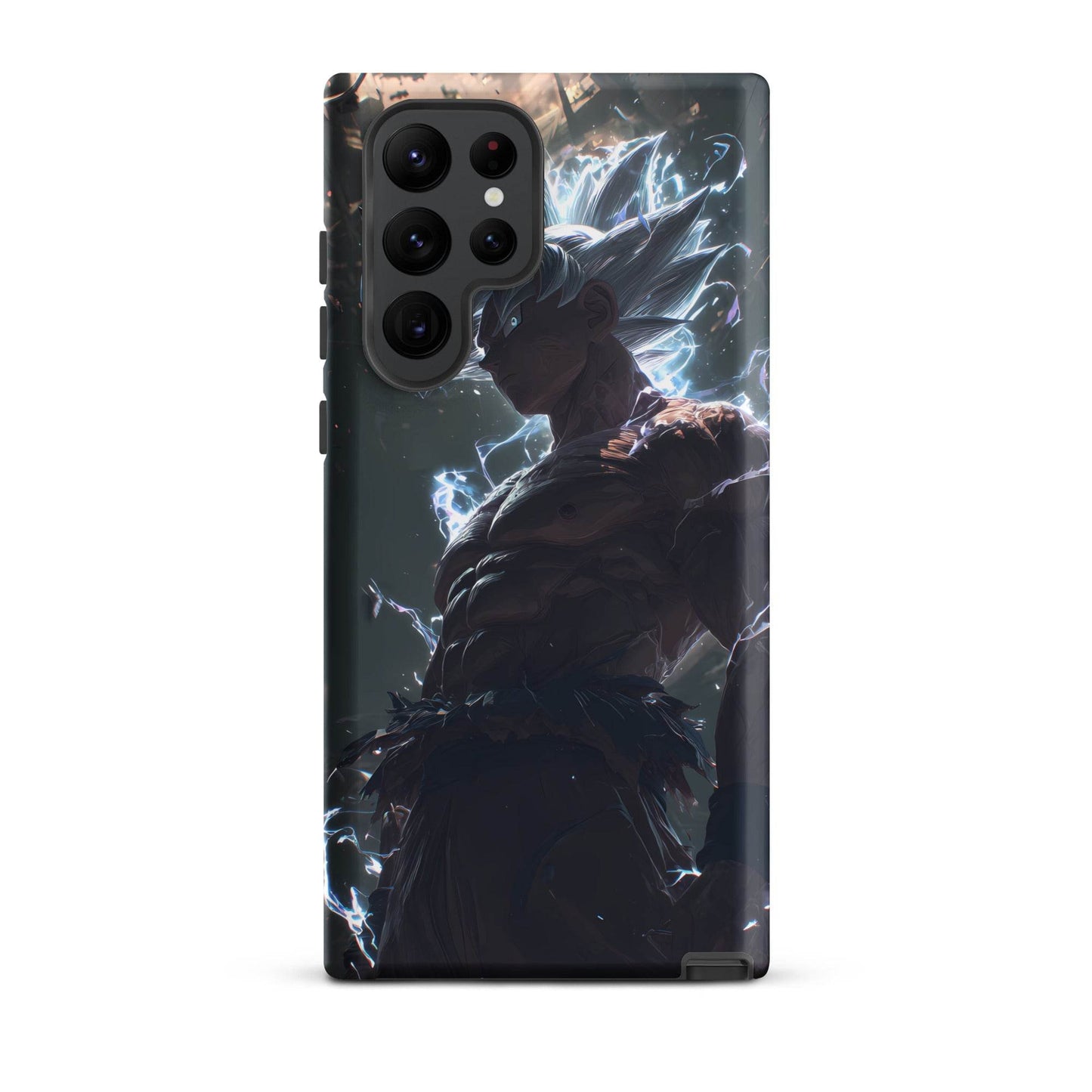 Super Saiyan Ultra Instinct Goku, Dragon Ball Z Super Tough case for Samsung - Chromavolt