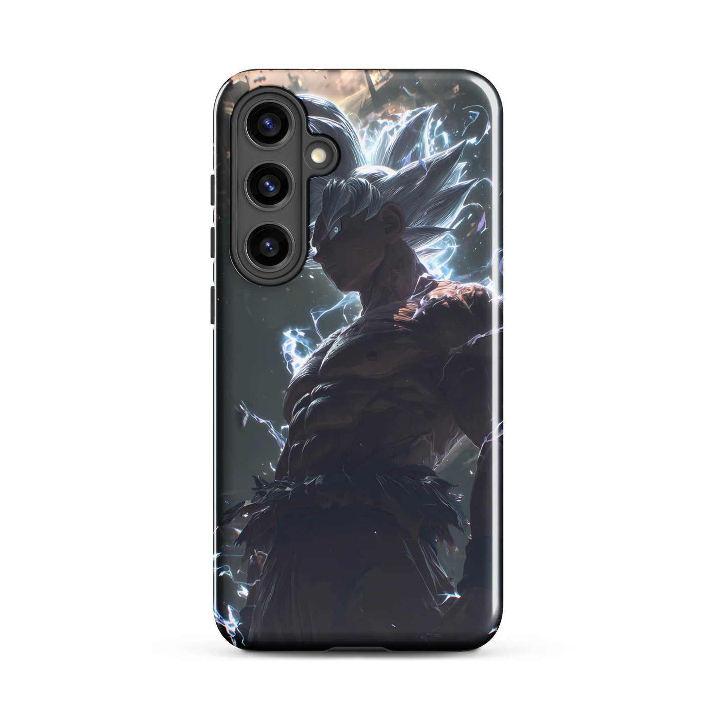 Super Saiyan Ultra Instinct Goku, Dragon Ball Z Super Tough case for Samsung - Chromavolt
