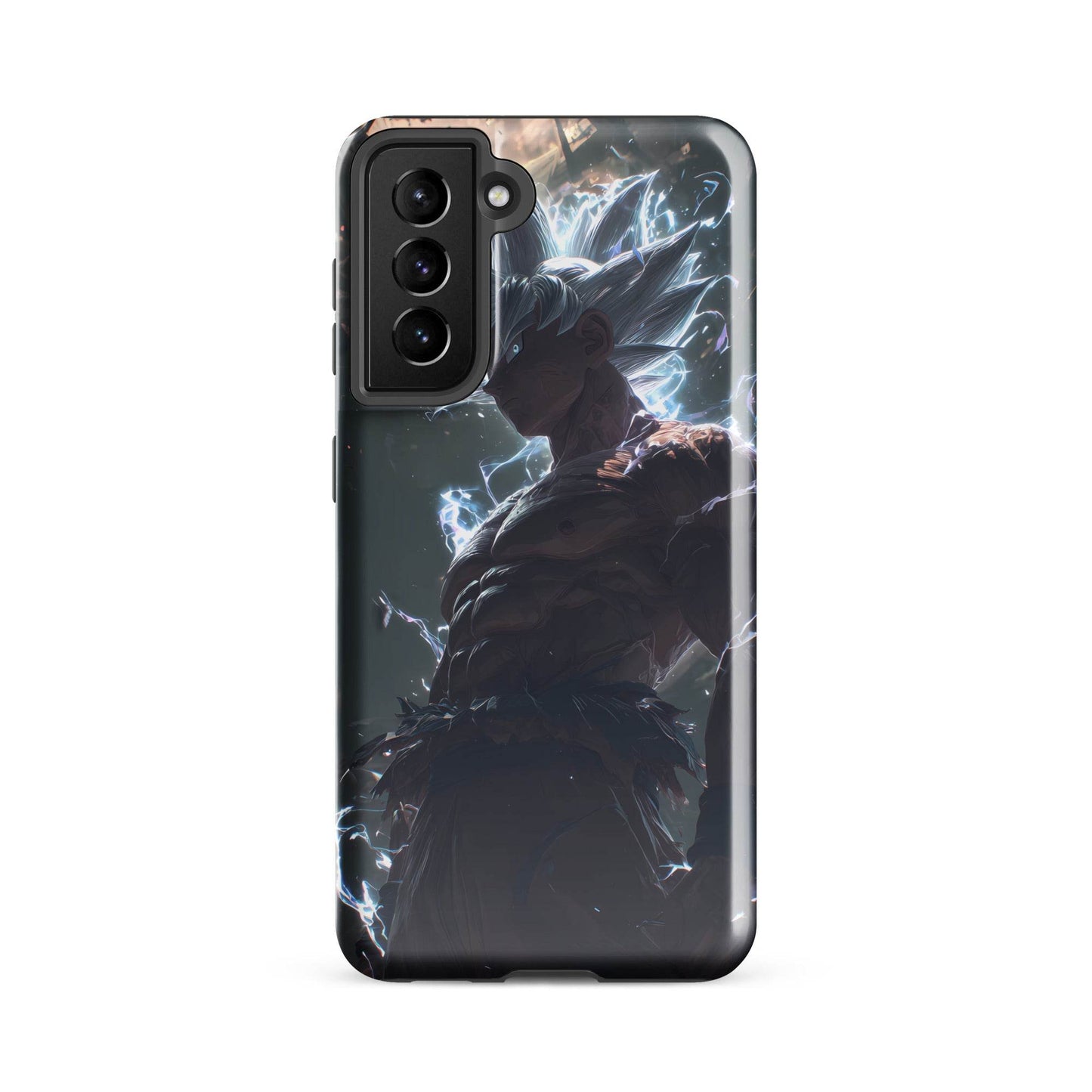 Super Saiyan Ultra Instinct Goku, Dragon Ball Z Super Tough case for Samsung - Chromavolt