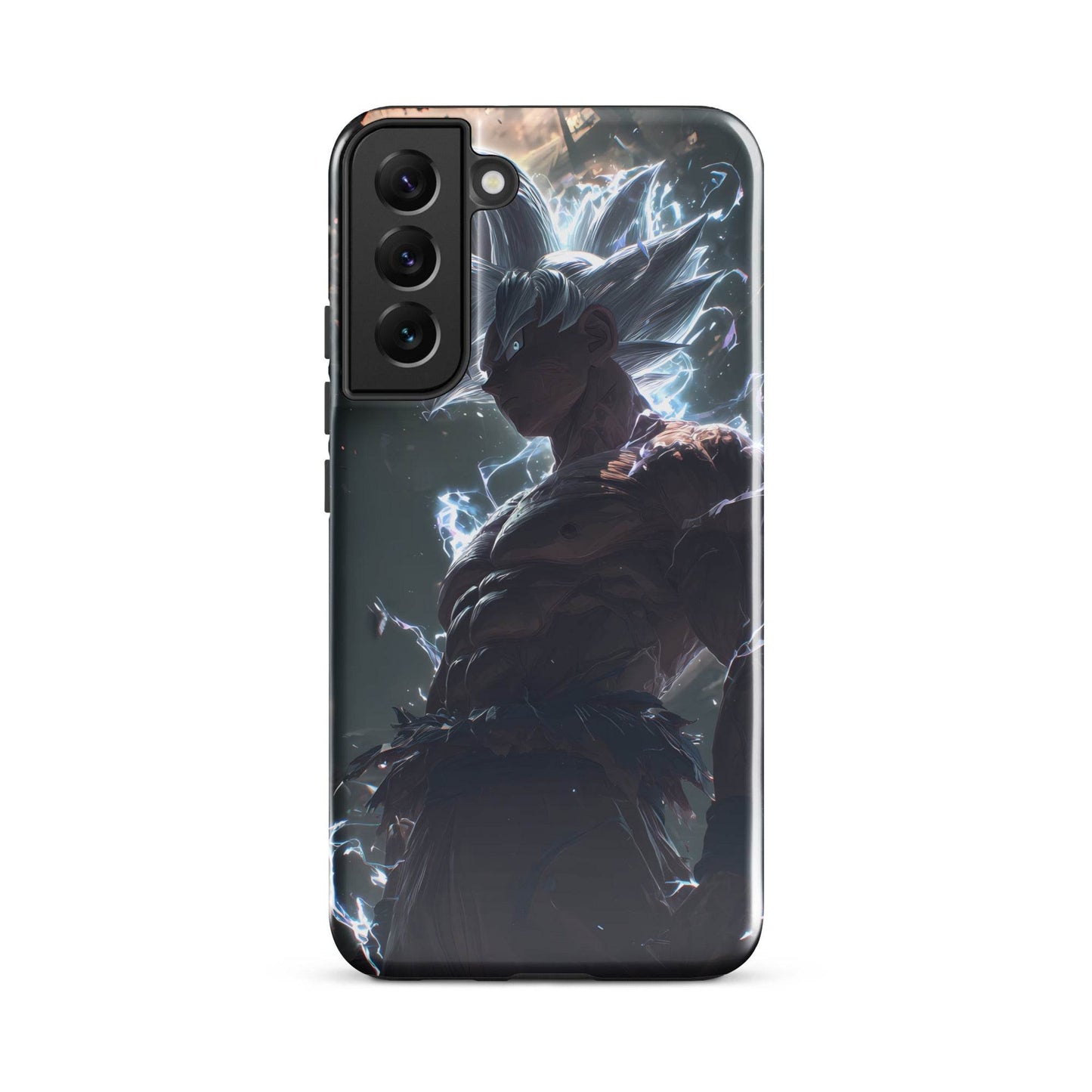 Super Saiyan Ultra Instinct Goku, Dragon Ball Z Super Tough case for Samsung - Chromavolt