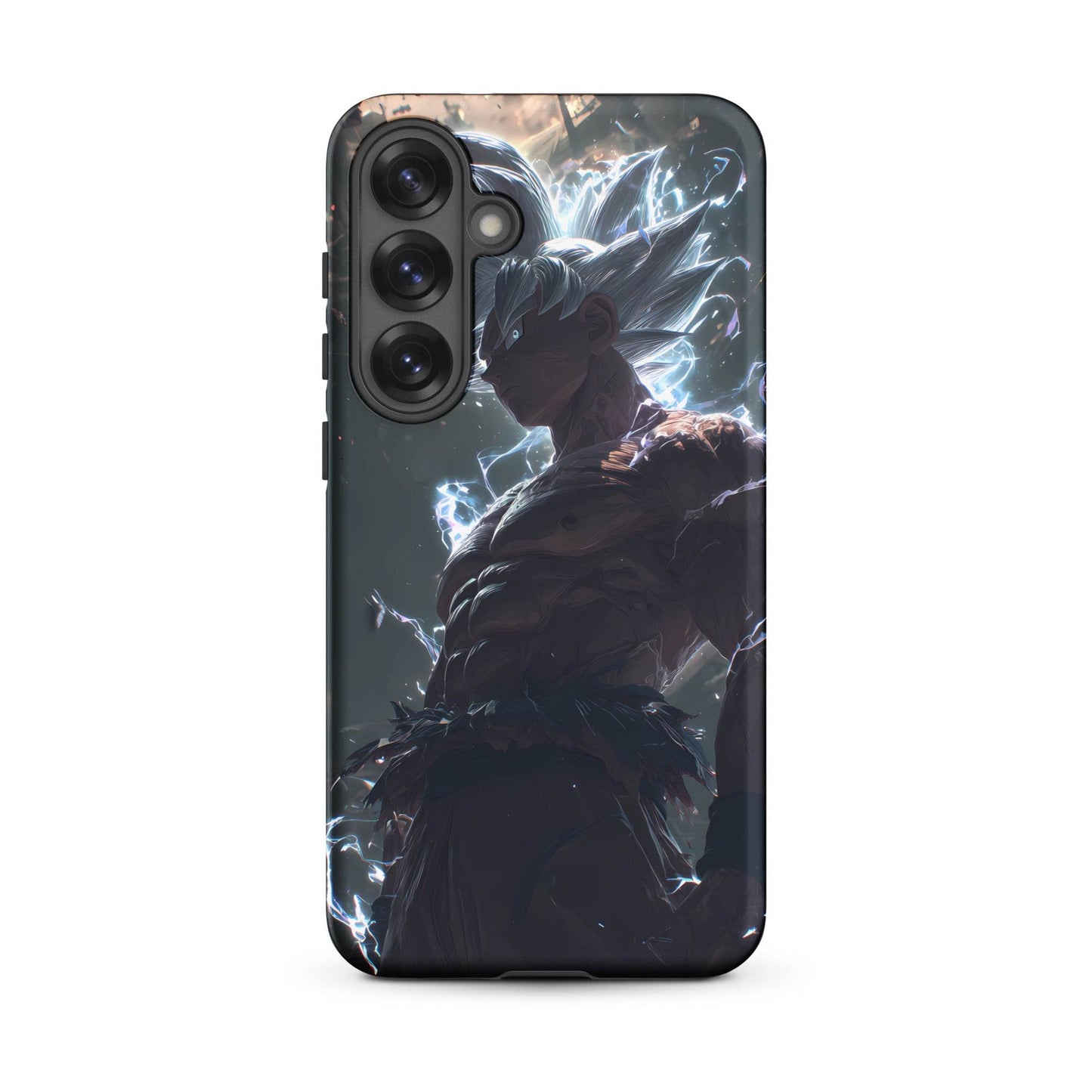 Super Saiyan Ultra Instinct Goku, Dragon Ball Z Super Tough case for Samsung - Chromavolt