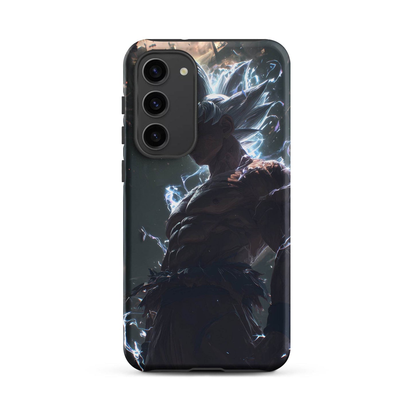Super Saiyan Ultra Instinct Goku, Dragon Ball Z Super Tough case for Samsung - Chromavolt
