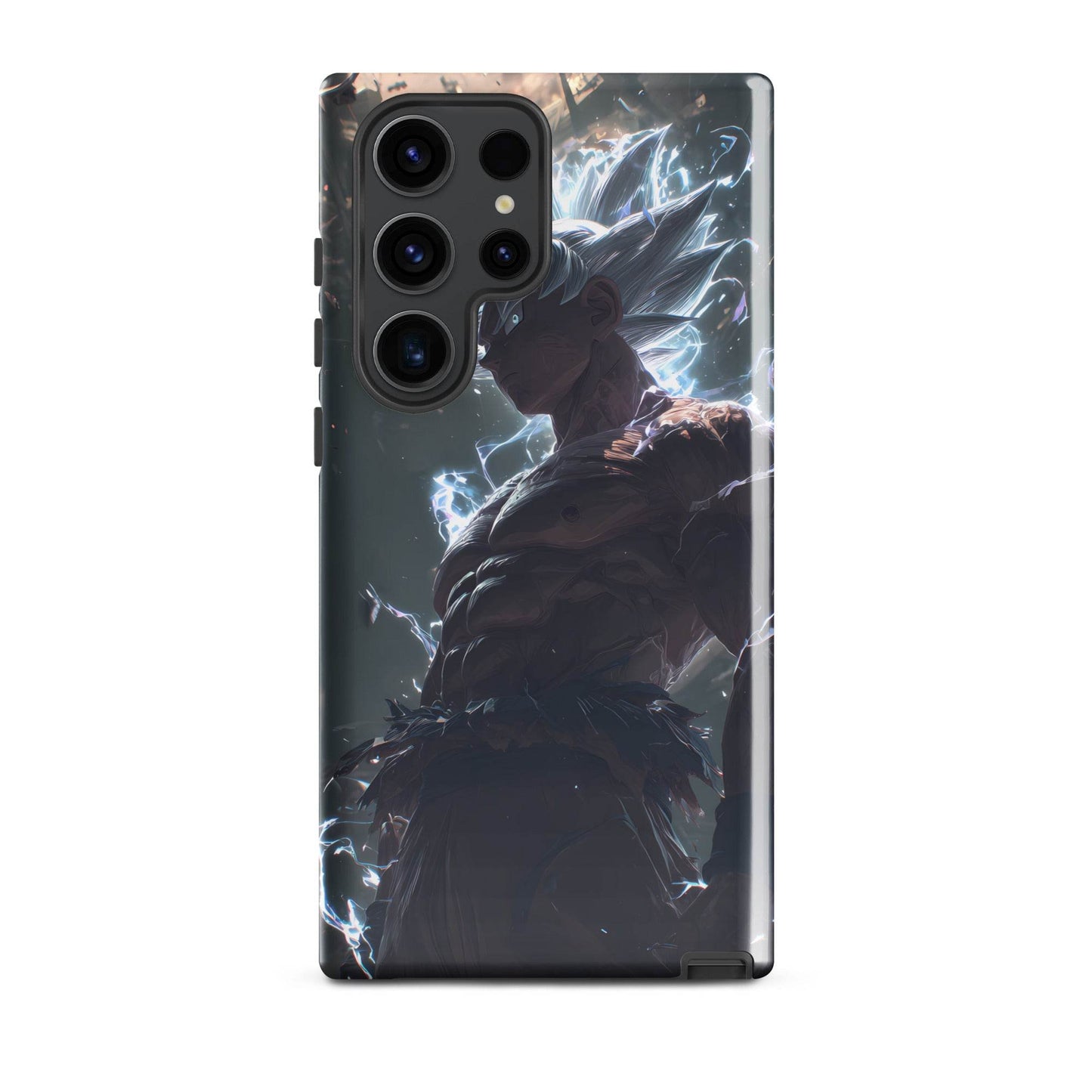 Super Saiyan Ultra Instinct Goku, Dragon Ball Z Super Tough case for Samsung - Chromavolt