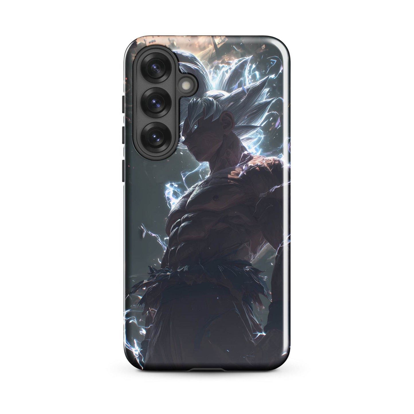 Super Saiyan Ultra Instinct Goku, Dragon Ball Z Super Tough case for Samsung - Chromavolt